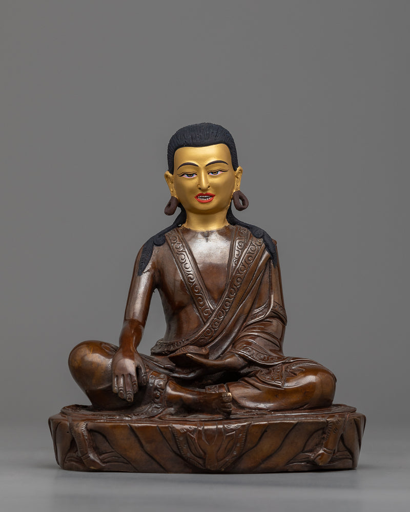 Tibetan Buddhist Teachers Statue Set | Marpa, Milarepa & Gampopa Artwork