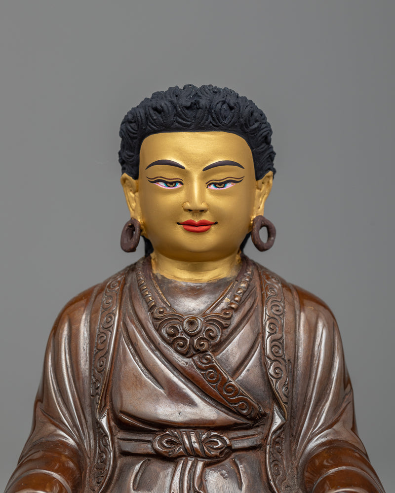 Tibetan Buddhist Teachers Statue Set | Marpa, Milarepa & Gampopa Artwork