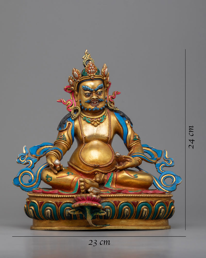 Jambhala Statue for Prosperity | Buddhist Deity of Wealth and Prosperity, Dzambhala