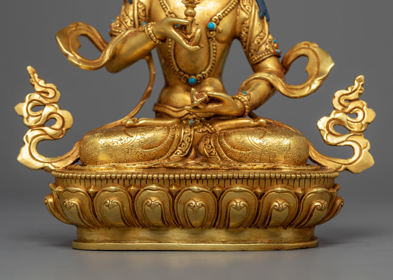 Guru Vajrasattva, the Ideal Guru Sculpture | Traditional Himalayan Buddhist Artwork