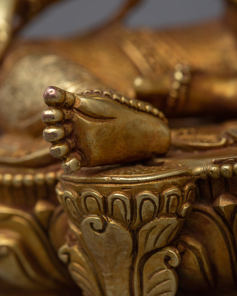 Embrace the Compassionate Power of Greentara | Himalayan Buddhist Statues