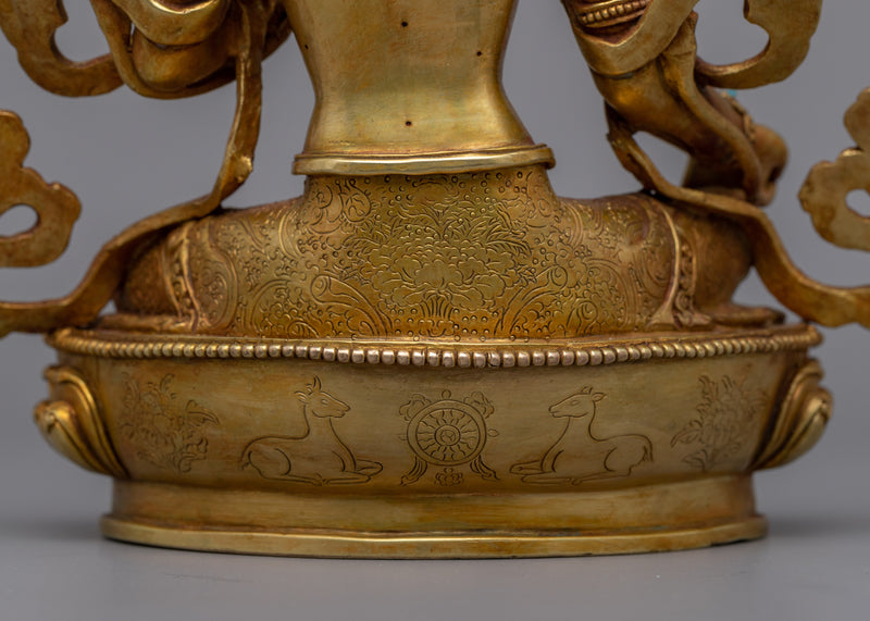 Embrace the Compassionate Power of Greentara | Himalayan Buddhist Statues