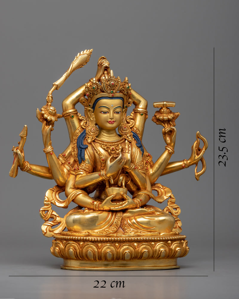 Divine Namasangati Manjushri Statue | Himalayan Buddhist Art