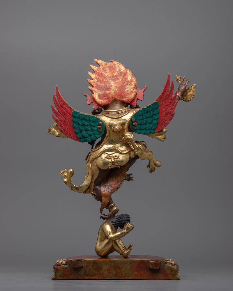 Garuda Statue for Buddhist Altar | God of Strength and Vigilance