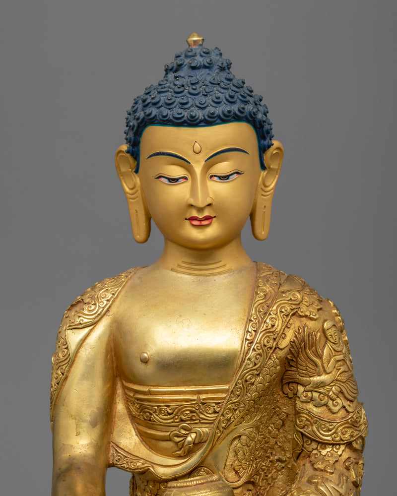 Buddha Shakyamuni Statue | Historical Buddha Seated in Meditation Art