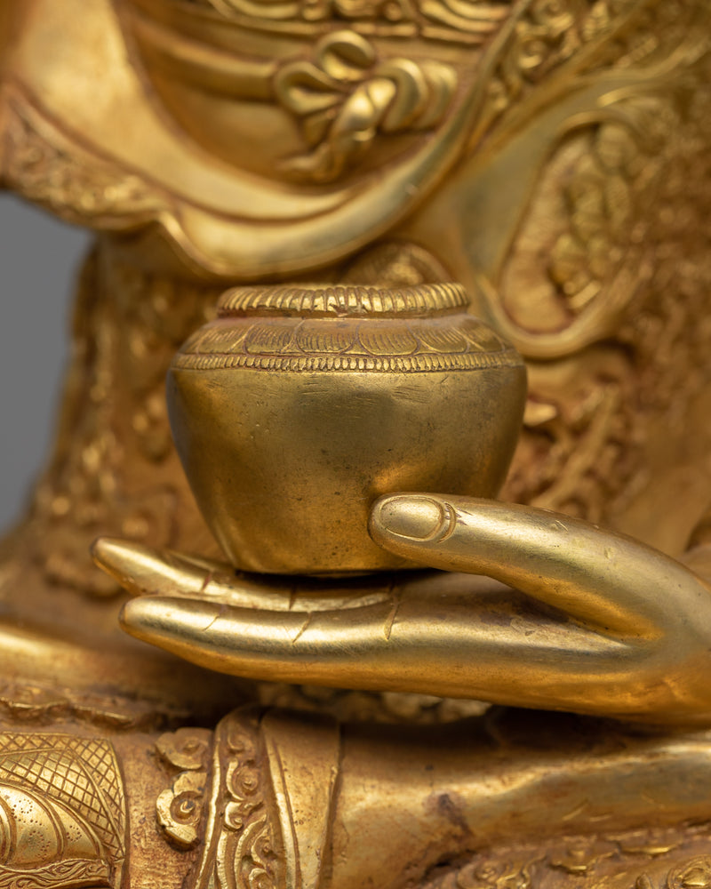 Buddha Shakyamuni Statue | Historical Buddha Seated in Meditation Art