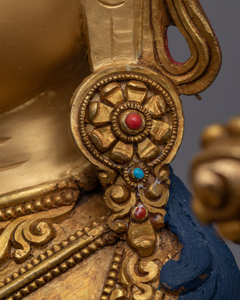 Green Tara Statue | Handmade in Nepal, Himalayan Buddhist Art