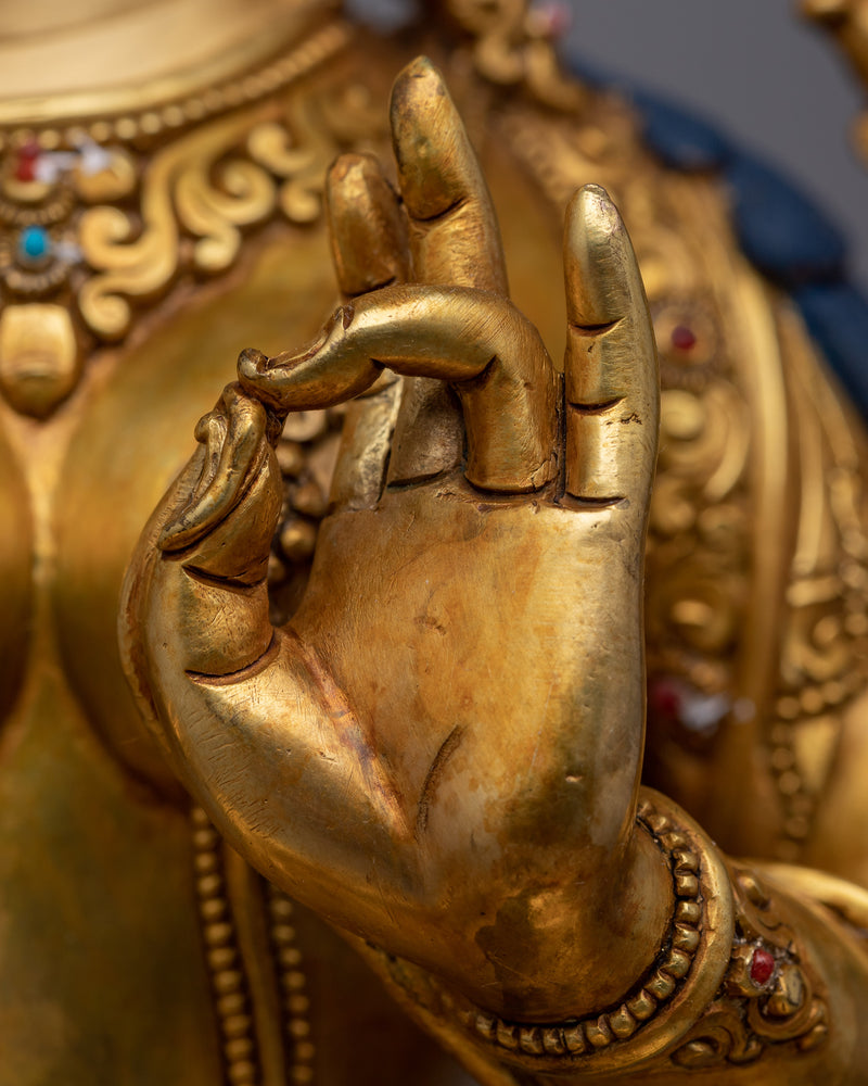 Green Tara Statue | Handmade in Nepal, Himalayan Buddhist Art