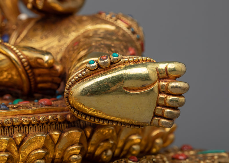 Zhambala - The Tibetan God of Wealth and Prosperity | Himalayan Buddhist Statue