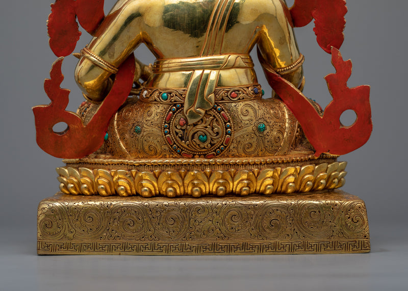 Zhambala - The Tibetan God of Wealth and Prosperity | Himalayan Buddhist Statue