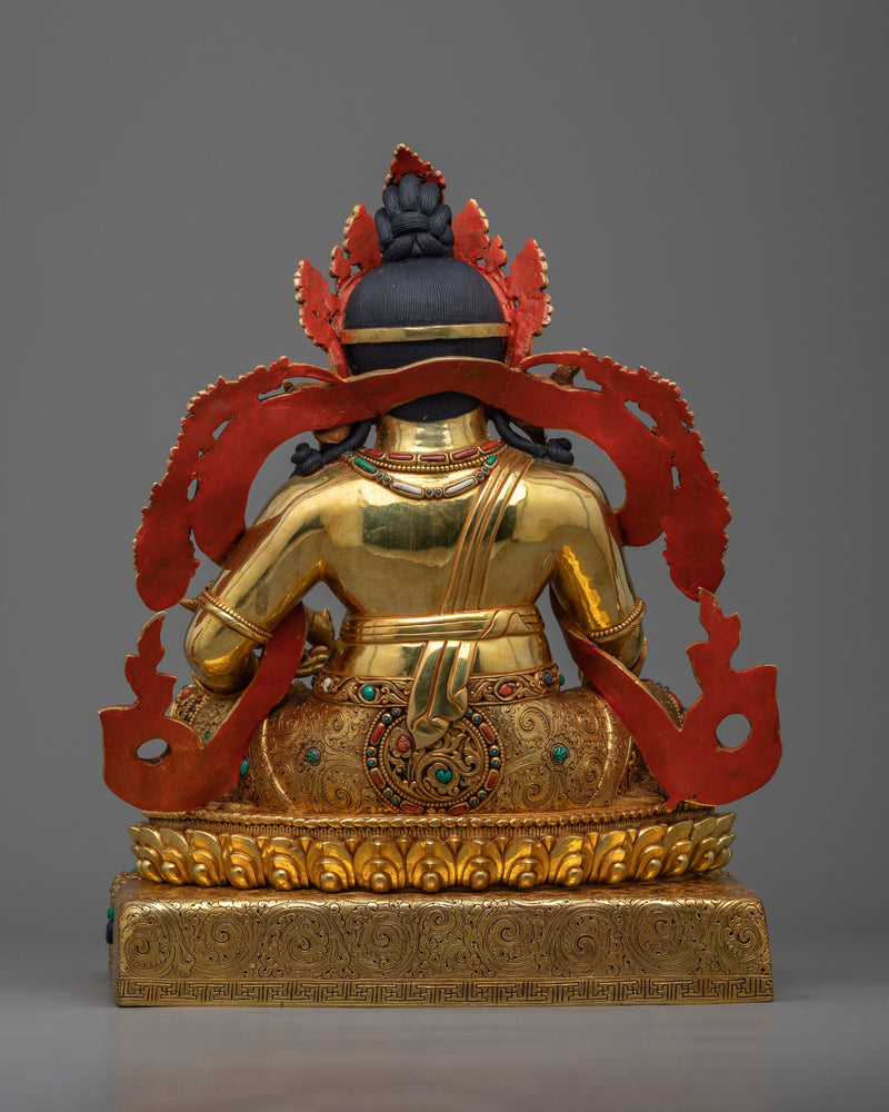 Zhambala - The Tibetan God of Wealth and Prosperity | Himalayan Buddhist Statue