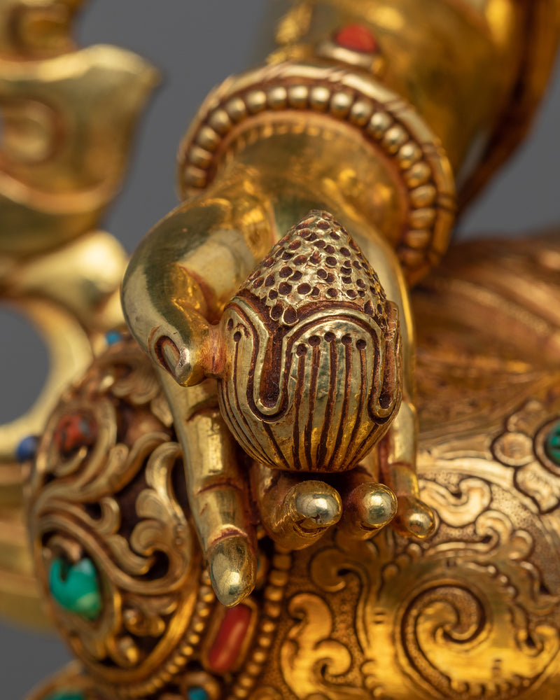 Zhambala - The Tibetan God of Wealth and Prosperity | Himalayan Buddhist Statue