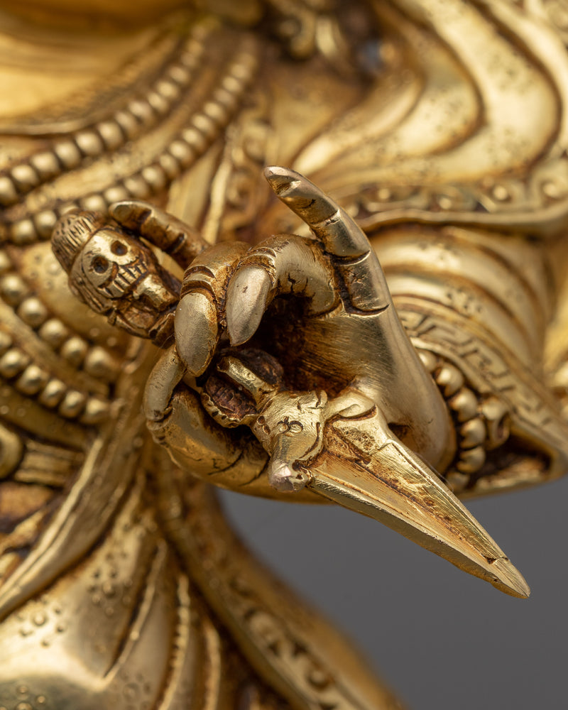 Dorje Drolo: The Powerful Wrathful Deity | Himalayan Buddhist Statue