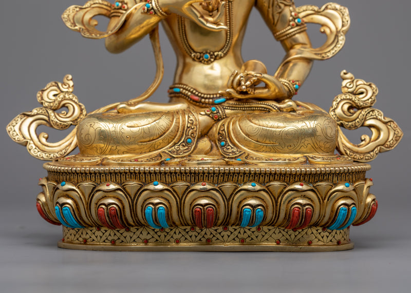 Vajrasatva Himalayan Sculpture | The Purifier of Karmic Obscurations 