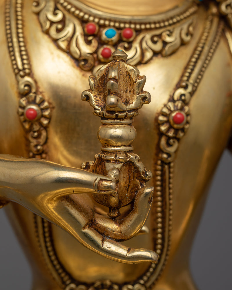 Vajrasatva Himalayan Sculpture | The Purifier of Karmic Obscurations 