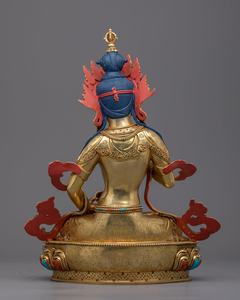 Vajrasatva Himalayan Sculpture | The Purifier of Karmic Obscurations 