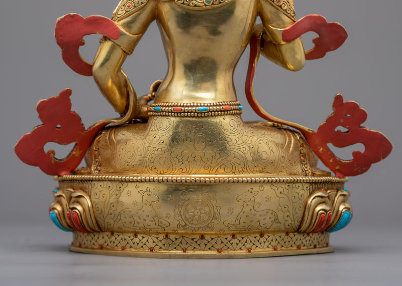 Vajrasatva Himalayan Sculpture | The Purifier of Karmic Obscurations 