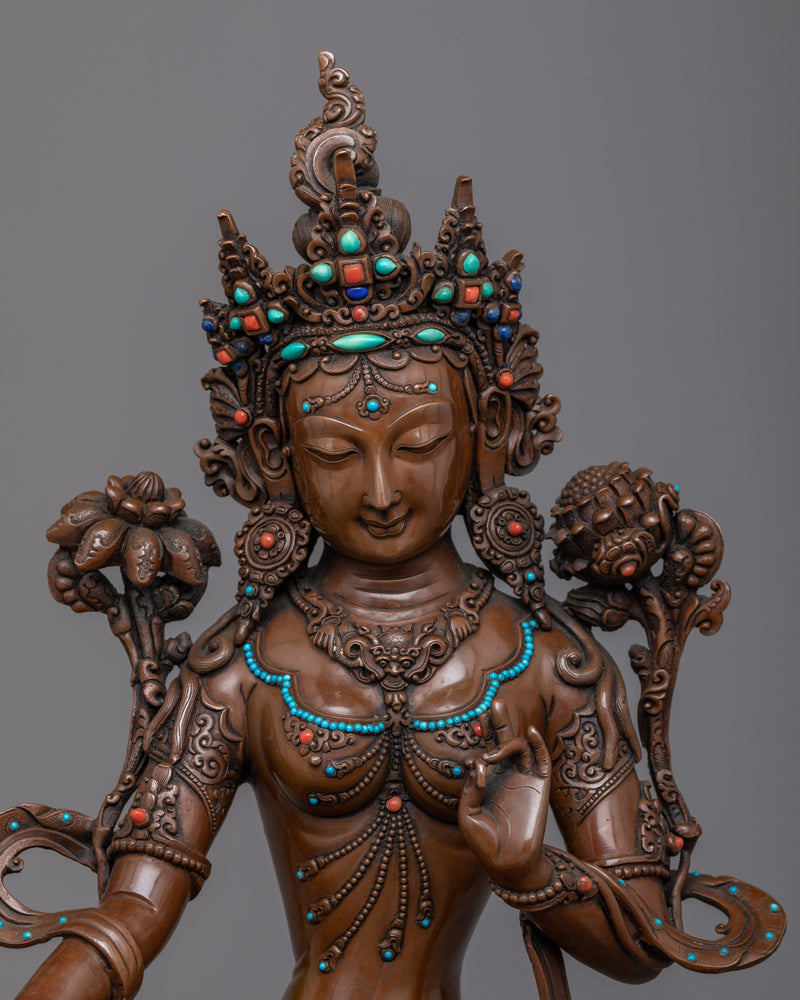 Green Tara Kadampa | A Symbol of Swift Compassion and Protection