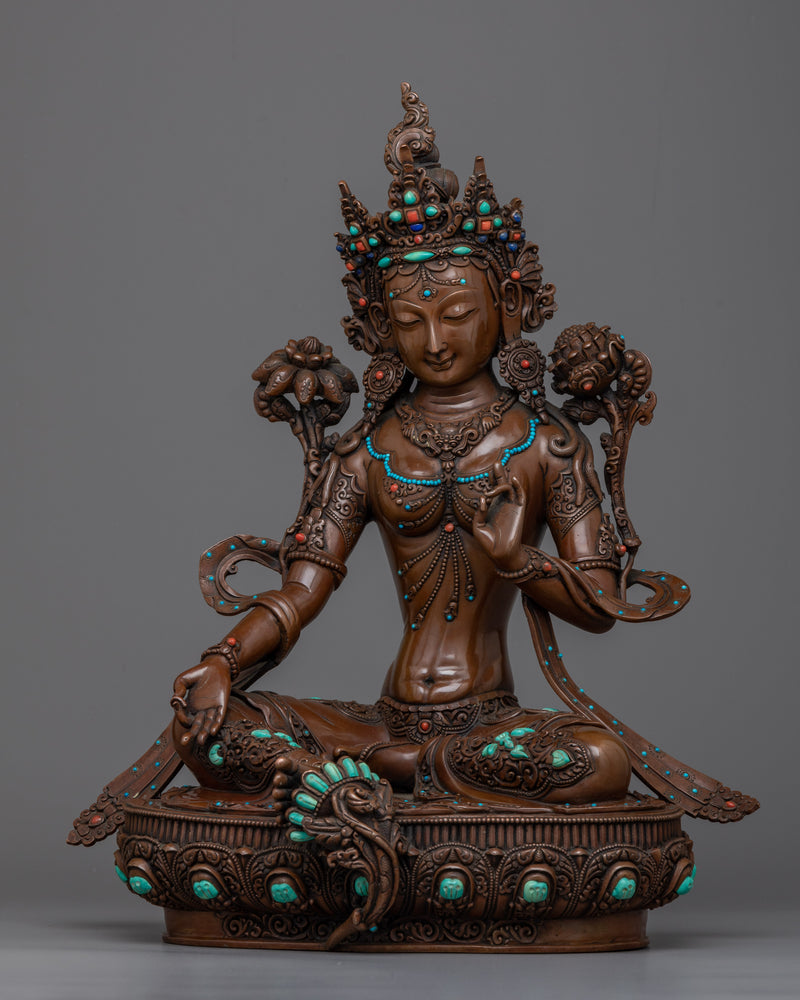 Green Tara Kadampa | A Symbol of Swift Compassion and Protection