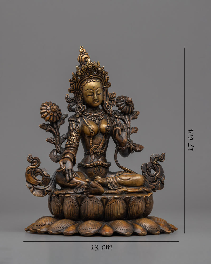 Green Tara Statue for Compassion | The Mother of all Buddhas, Green Tara