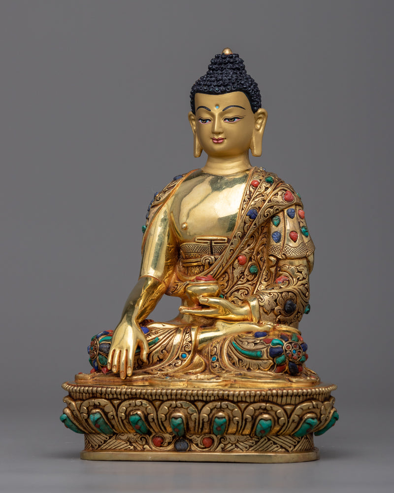 Siddhartha Gautama Prince who became The Buddha | Himalayan Golden Statue