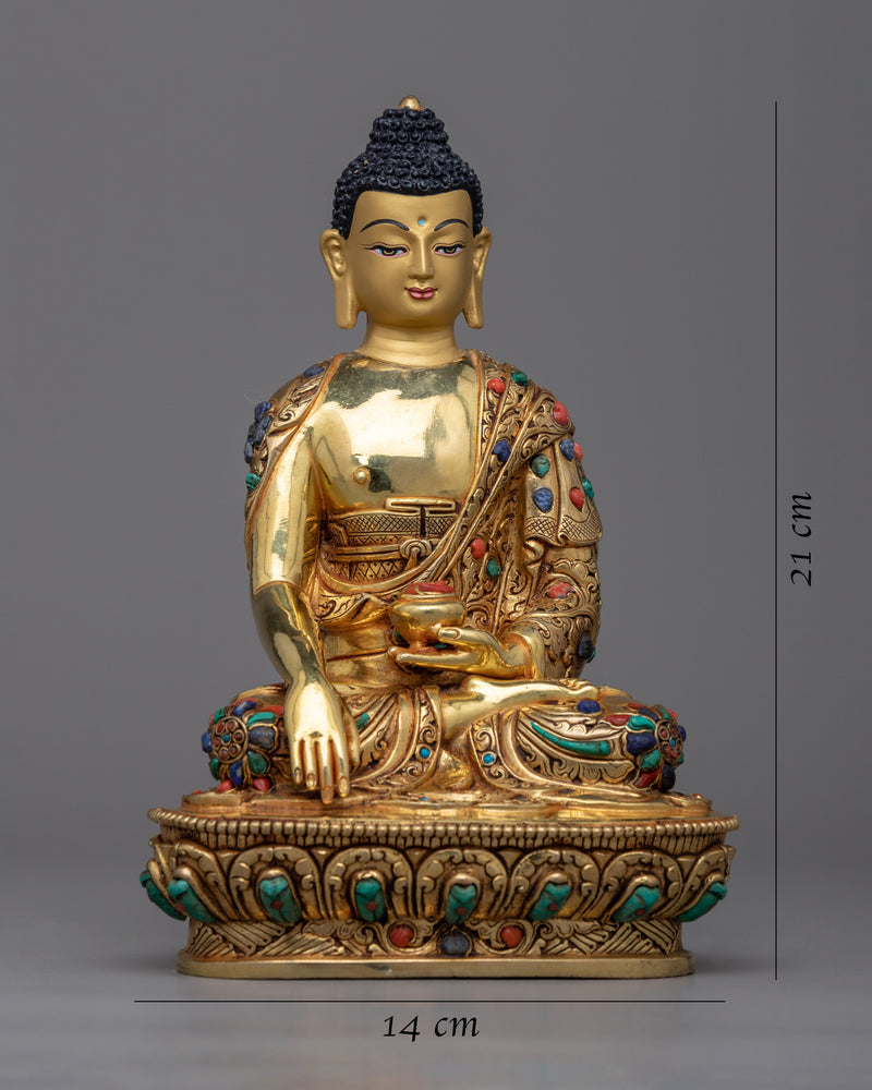 Siddhartha Gautama Prince who became The Buddha | Himalayan Golden Statue