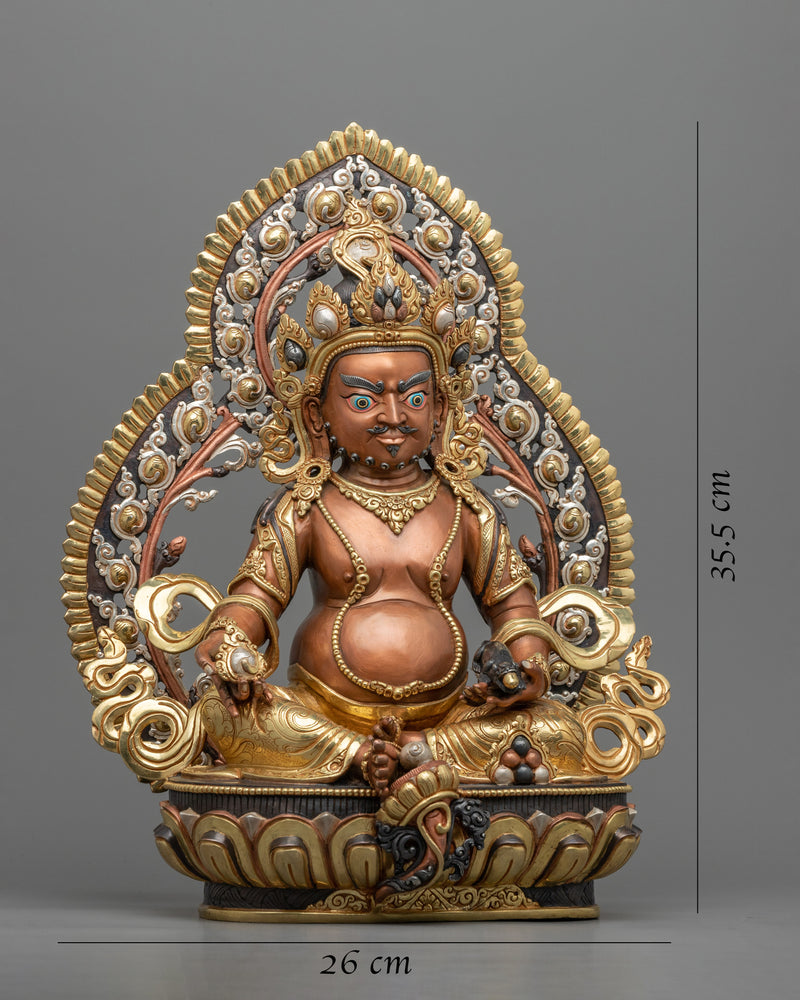 Dzambhala Statuette | The Embodiment of Wealth and Prosperity