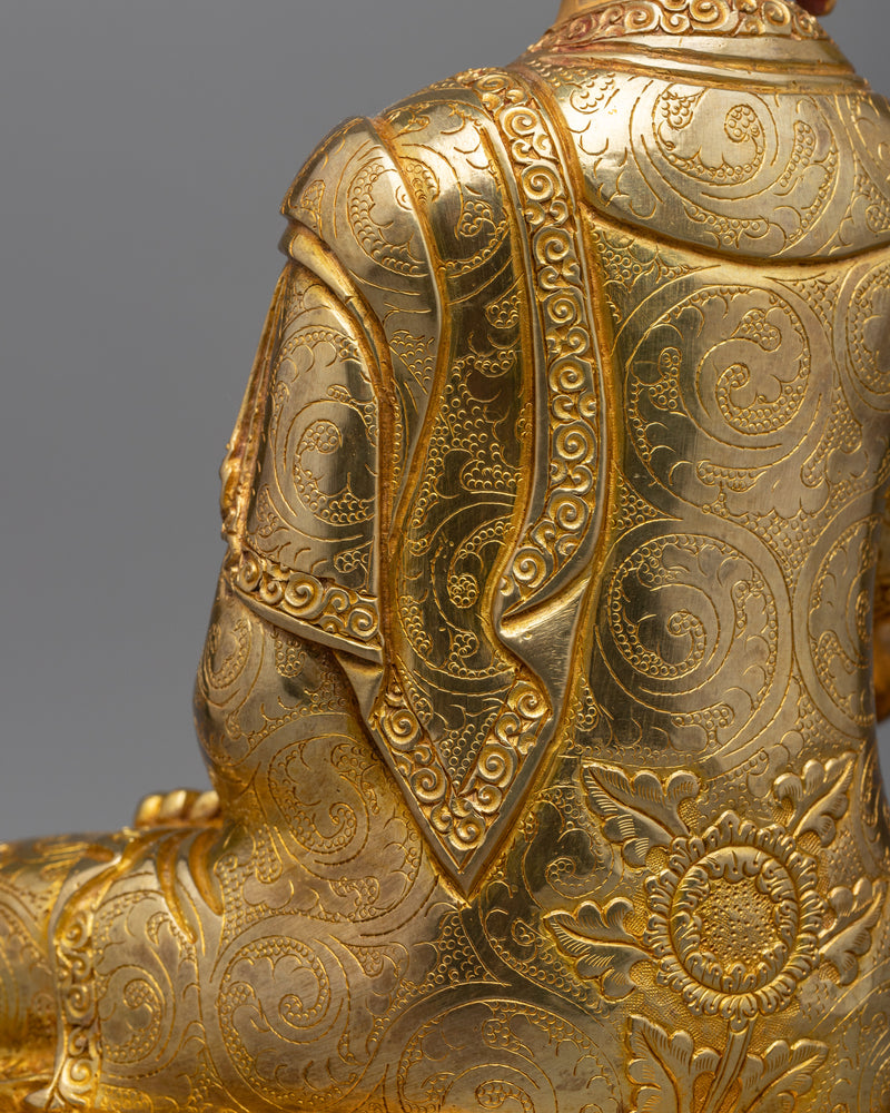 Gotama Siddhartha Golden Statue | The Enlightened One