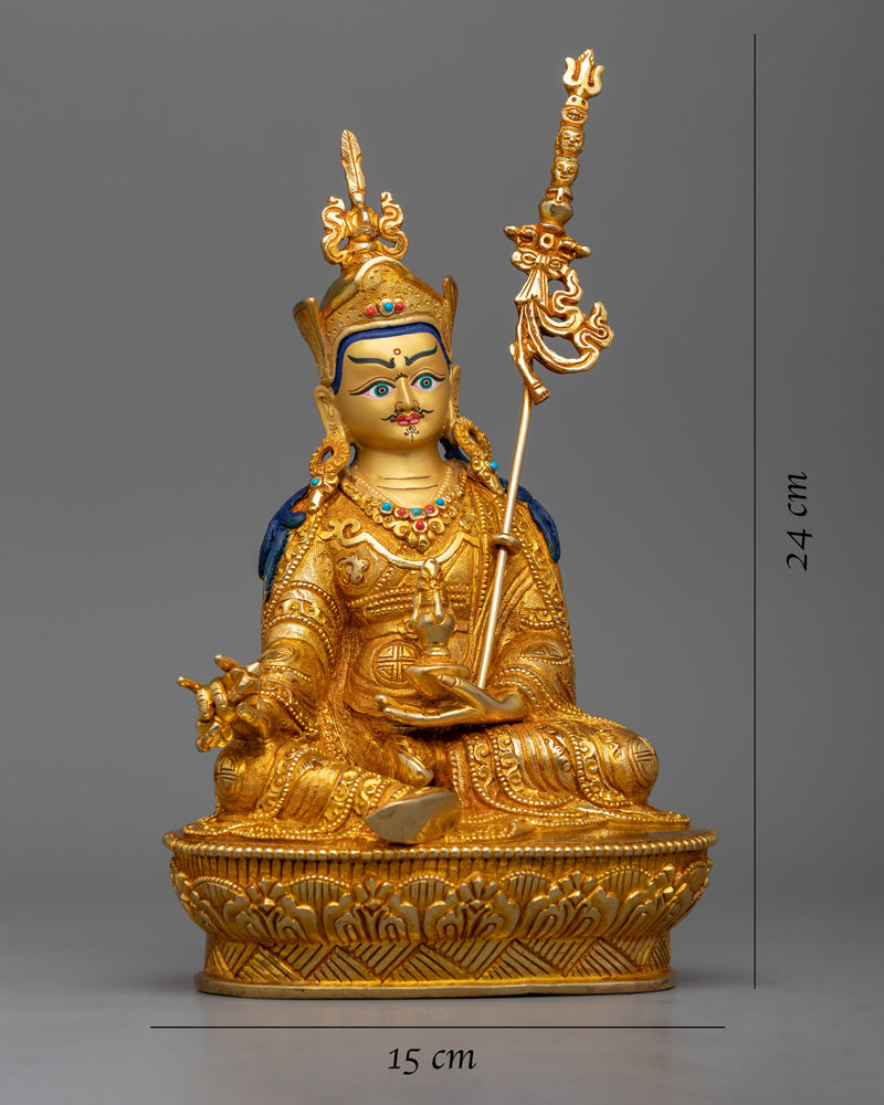 Guru Padmasambhava Statue | Born from a Lotus, The Precious Guru