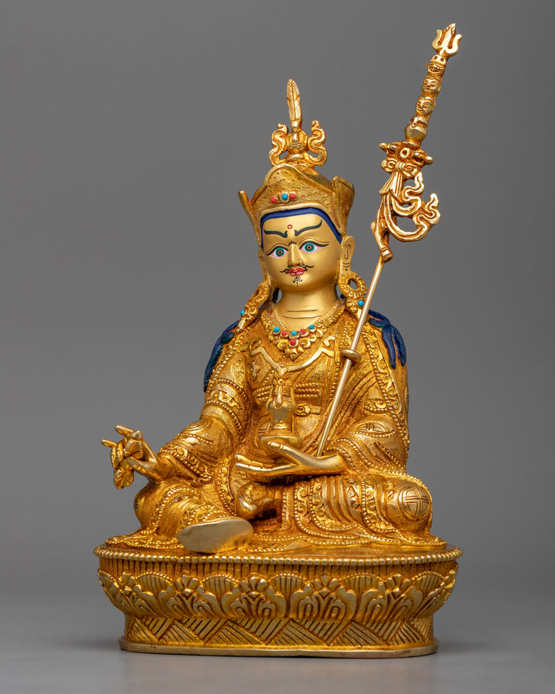 Guru Padmasambhava Statue | Born from a Lotus, The Precious Guru