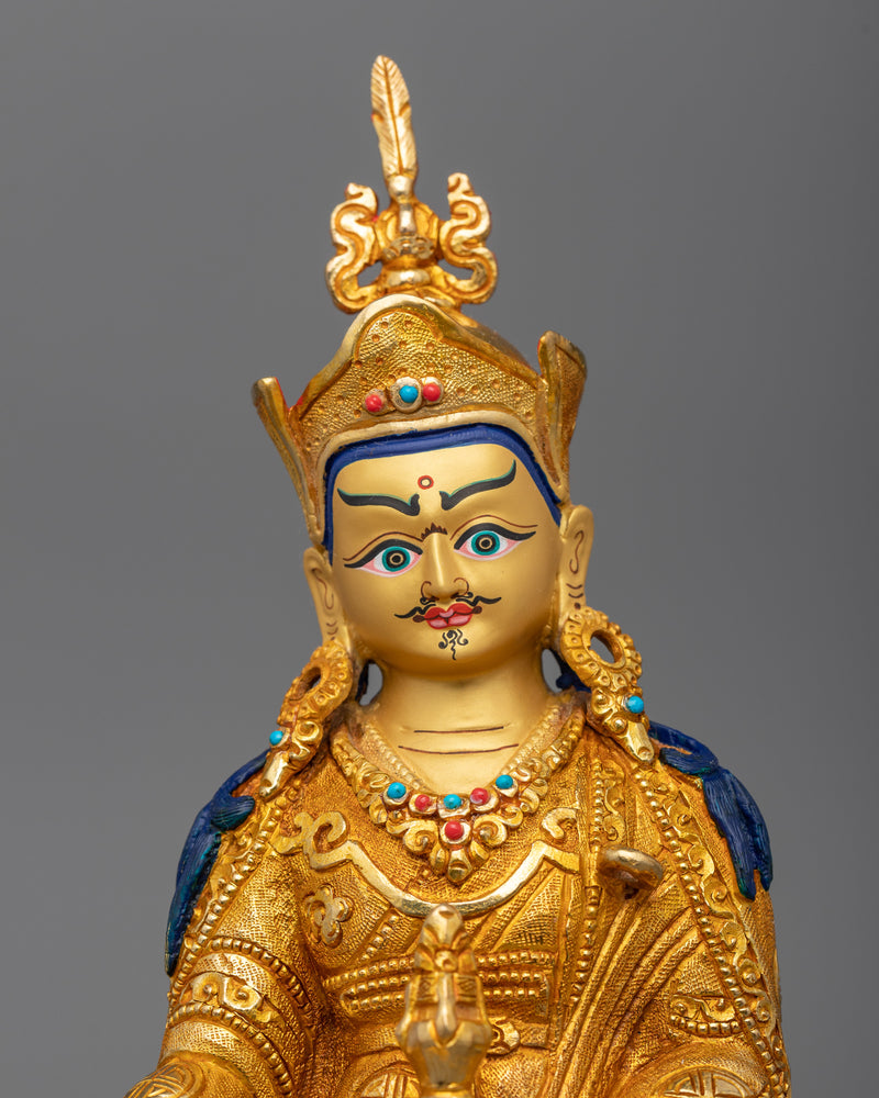 Guru Padmasambhava Statue | Born from a Lotus, The Precious Guru