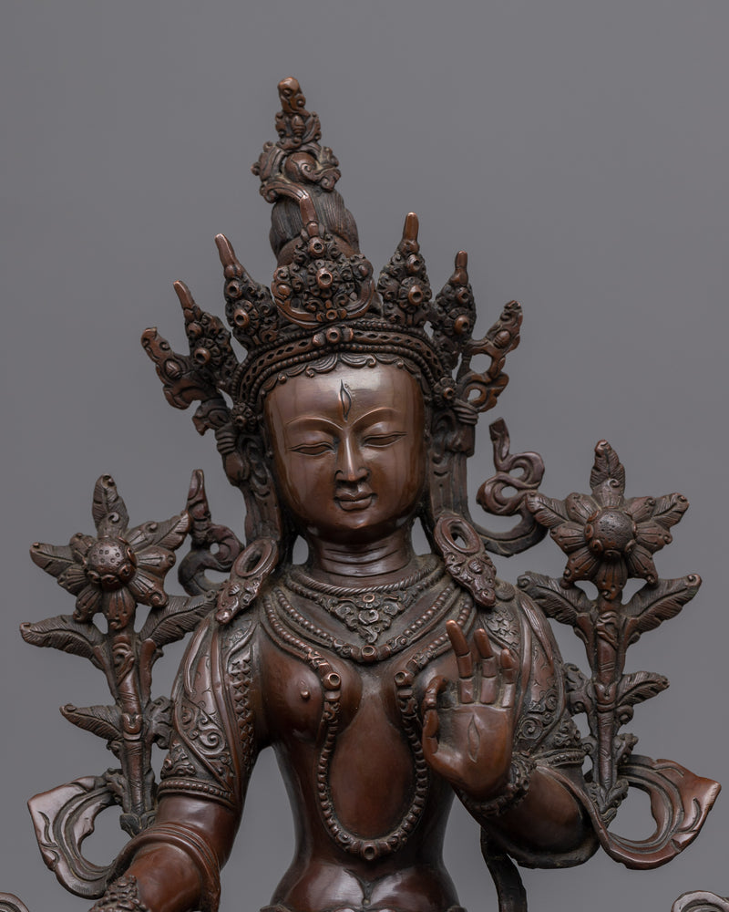 White Tara Buddha Statue | A Symbol of Compassion and Longevity