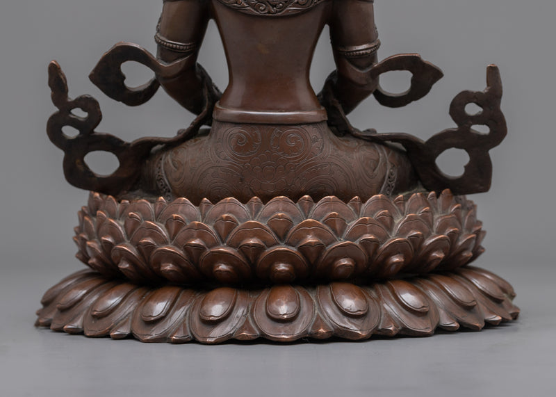 Amitayus Buddhist Statue | The Buddha of Infinite Life and Longevity