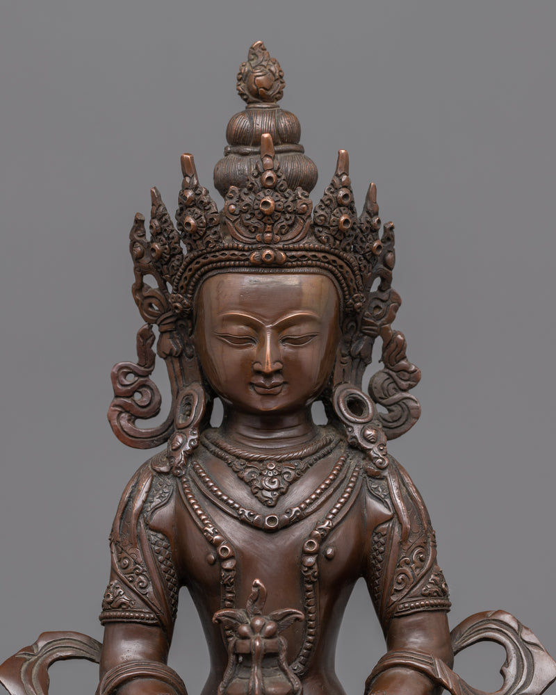 Amitayus Buddhist Statue | The Buddha of Infinite Life and Longevity