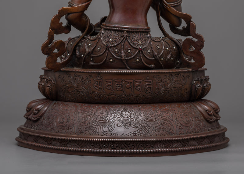 Vajrasattva Short Mantra Statue | The Embodiment of Purification and Spiritual Transformation