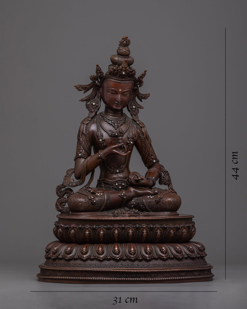 Vajrasattva Short Mantra Statue | The Embodiment of Purification and Spiritual Transformation