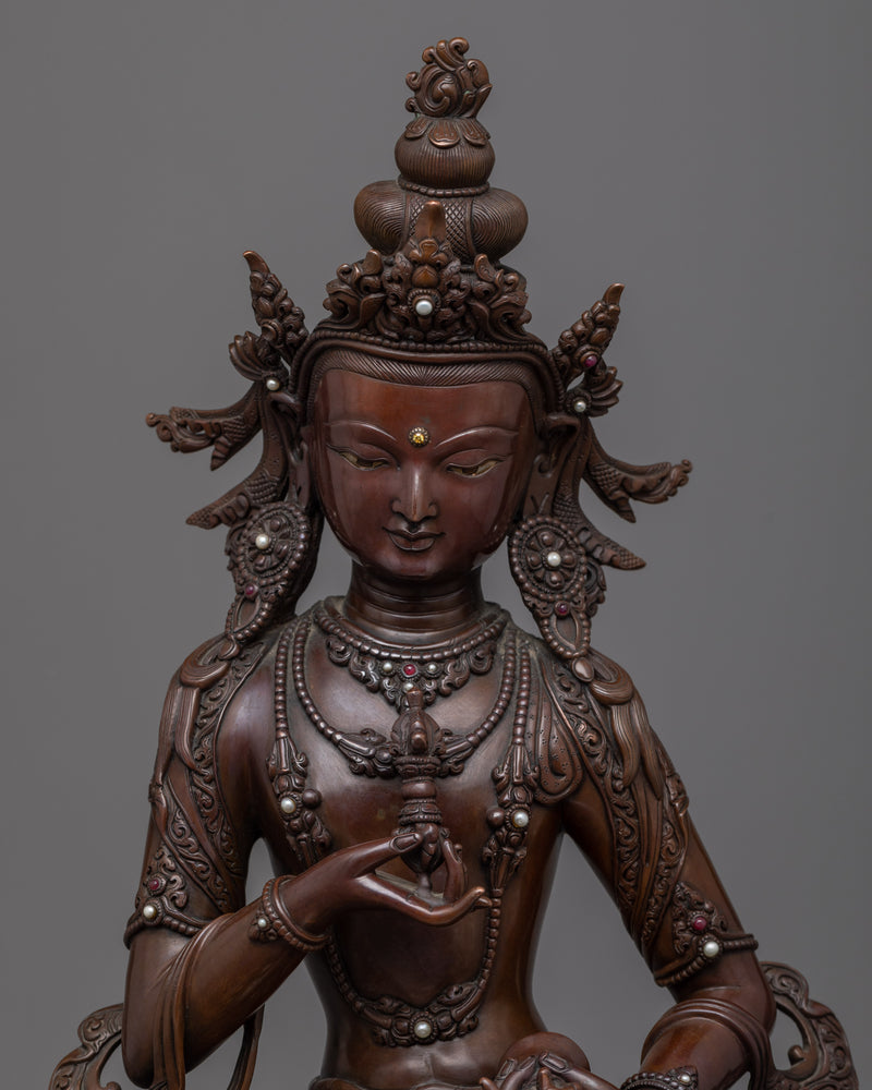 Vajrasattva Short Mantra Statue | The Embodiment of Purification and Spiritual Transformation