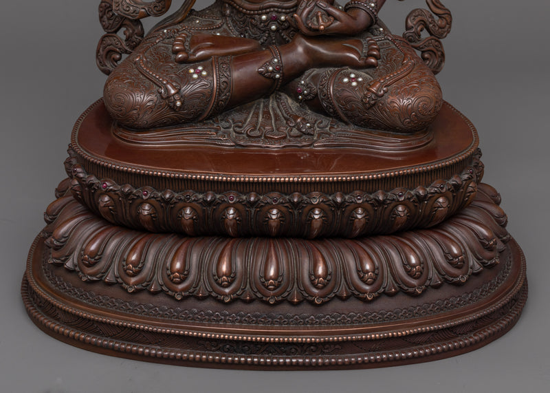 Vajrasattva Short Mantra Statue | The Embodiment of Purification and Spiritual Transformation