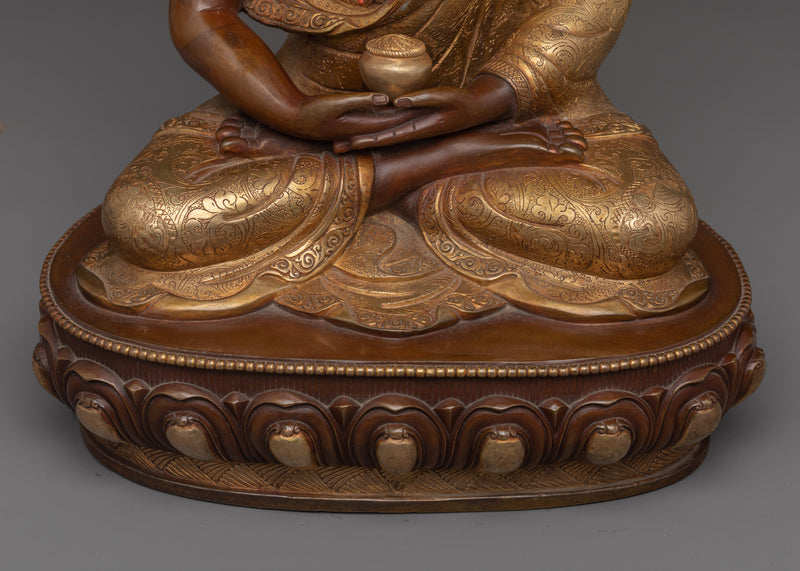 Amitabha Buddha Statue Decor | The Buddha of Immeasurable Light and Life