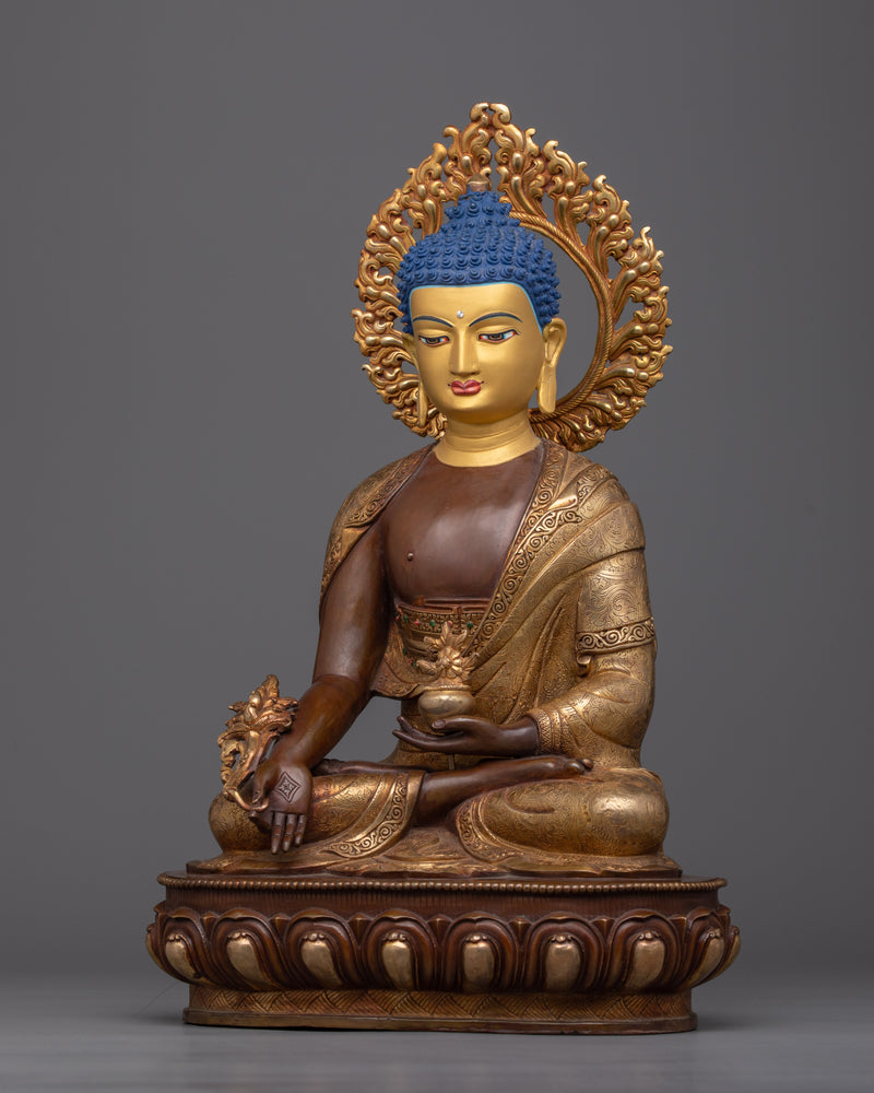 Medicine Buddha Idol | The Supreme Healer and Embodiment of Compassion