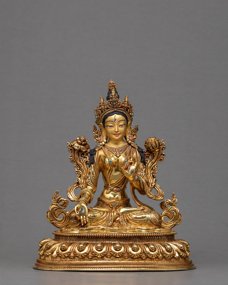 Auspicious Set of Seven Bodhisattva Statues for your Meditation Altar