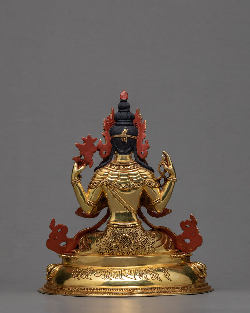 Auspicious Set of Seven Bodhisattva Statues for your Meditation Altar