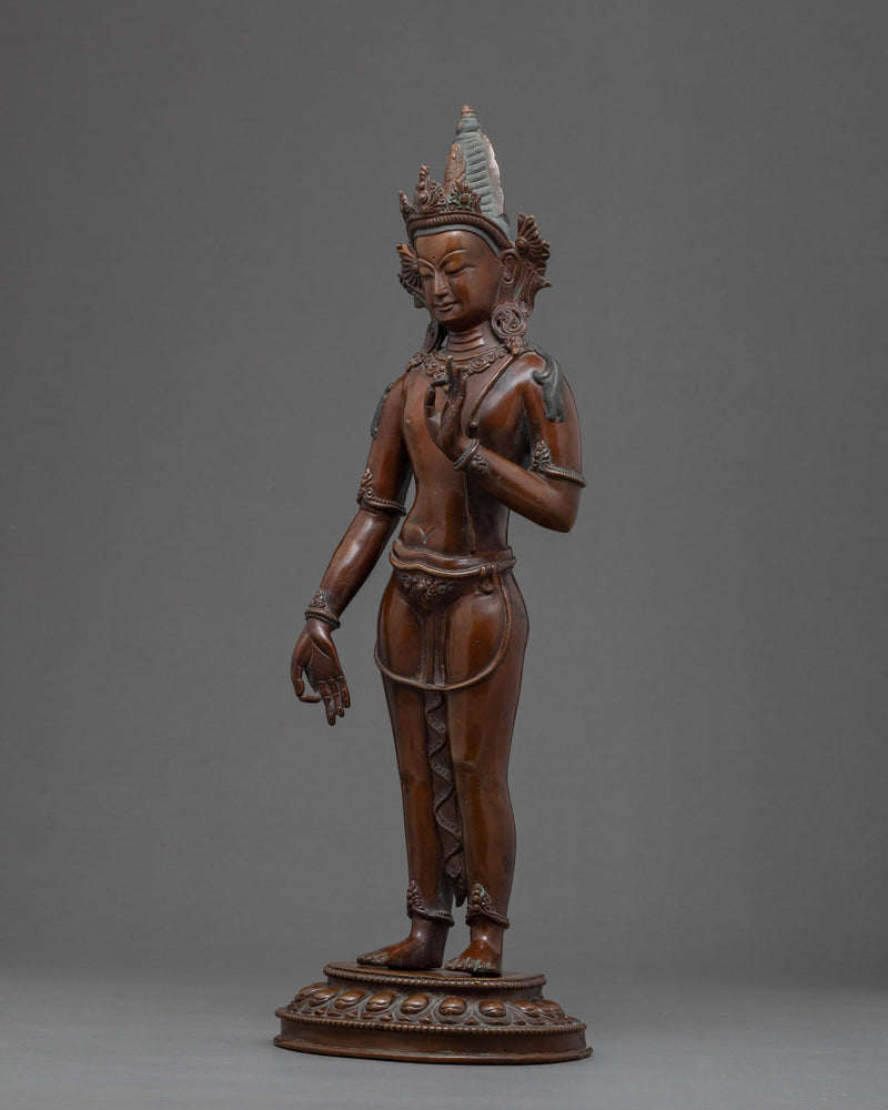 Arya Avalokiteshvara Statue | Buddhist Deity Of Compassion