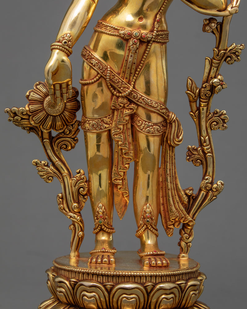 Standing Chenrezig | Deity Of Compassion Statue