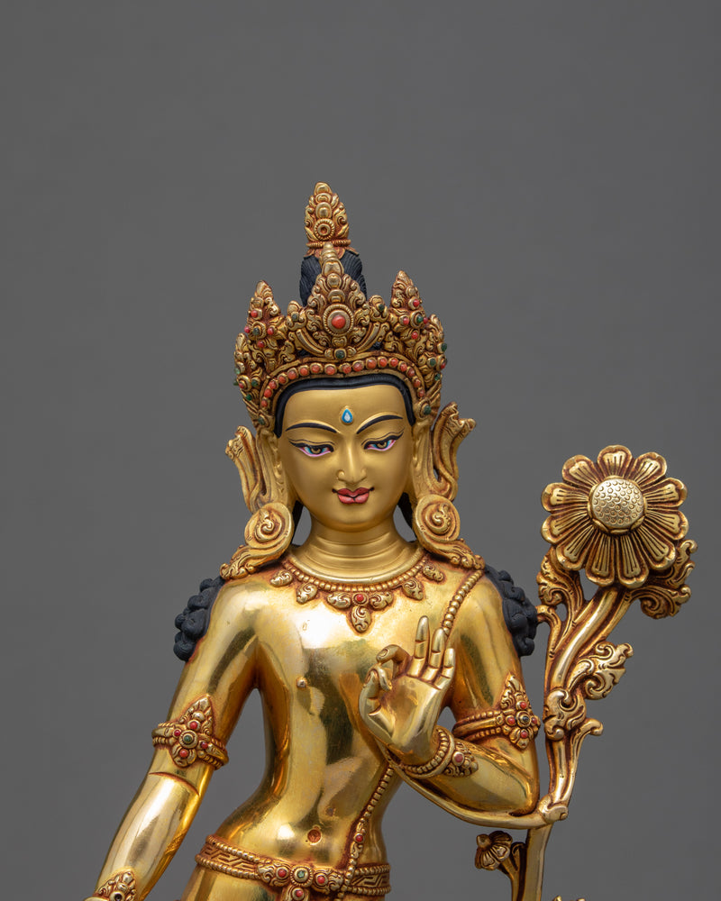 Standing Chenrezig | Deity Of Compassion Statue