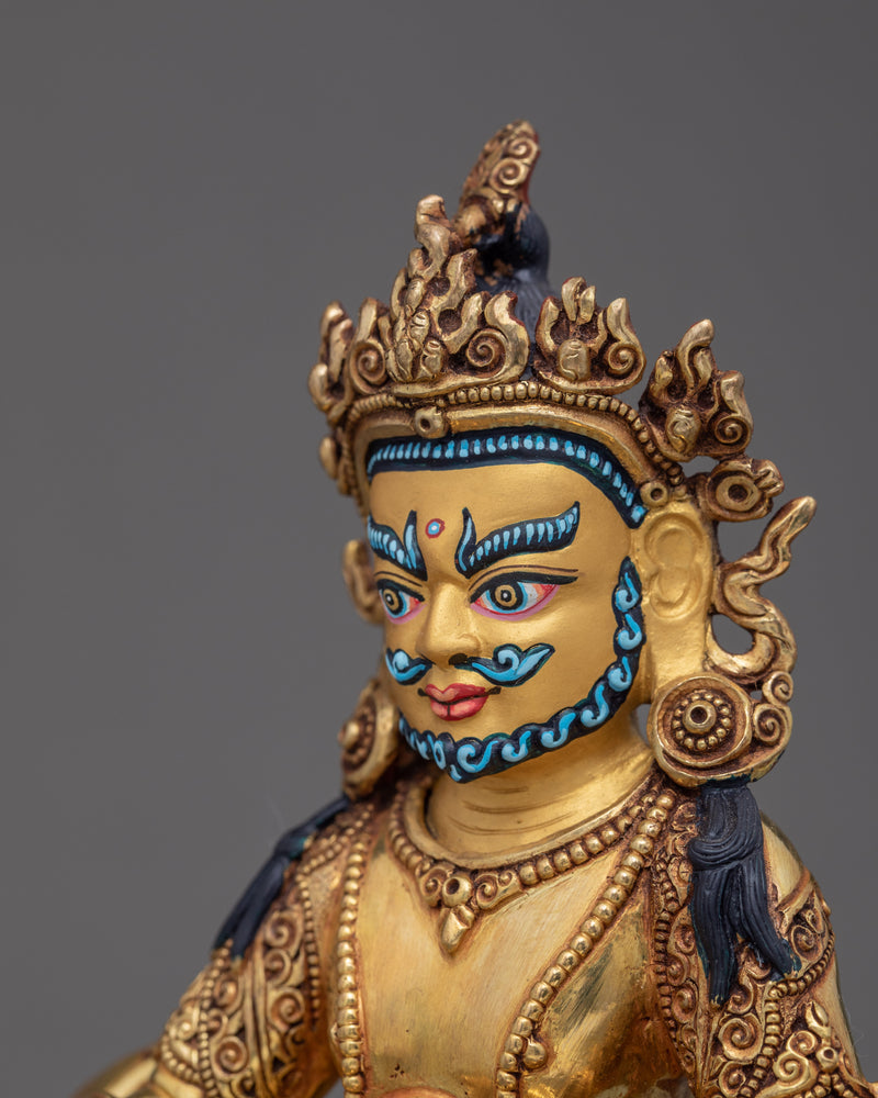 Dzambhala Statue | The Lod of Wealth Deity | Himalayan Artwork