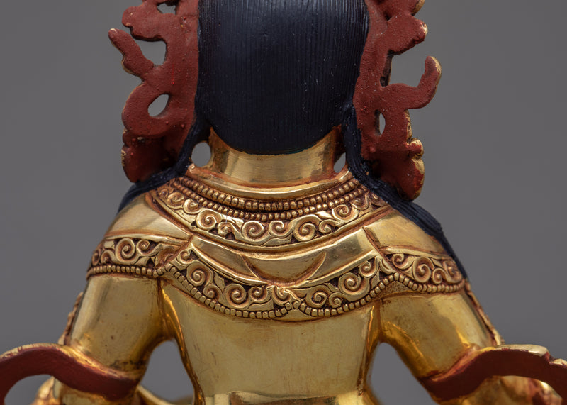 Dzambhala Statue | The Lod of Wealth Deity | Himalayan Artwork