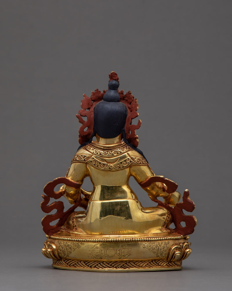 Dzambhala Statue | The Lod of Wealth Deity | Himalayan Artwork