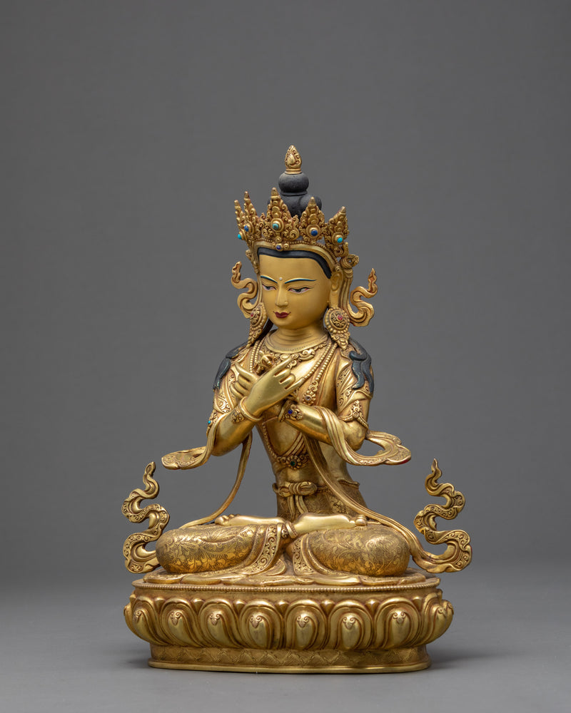 Buddha Vajradhara Statue | Traditionally Hand Carved Sculpture