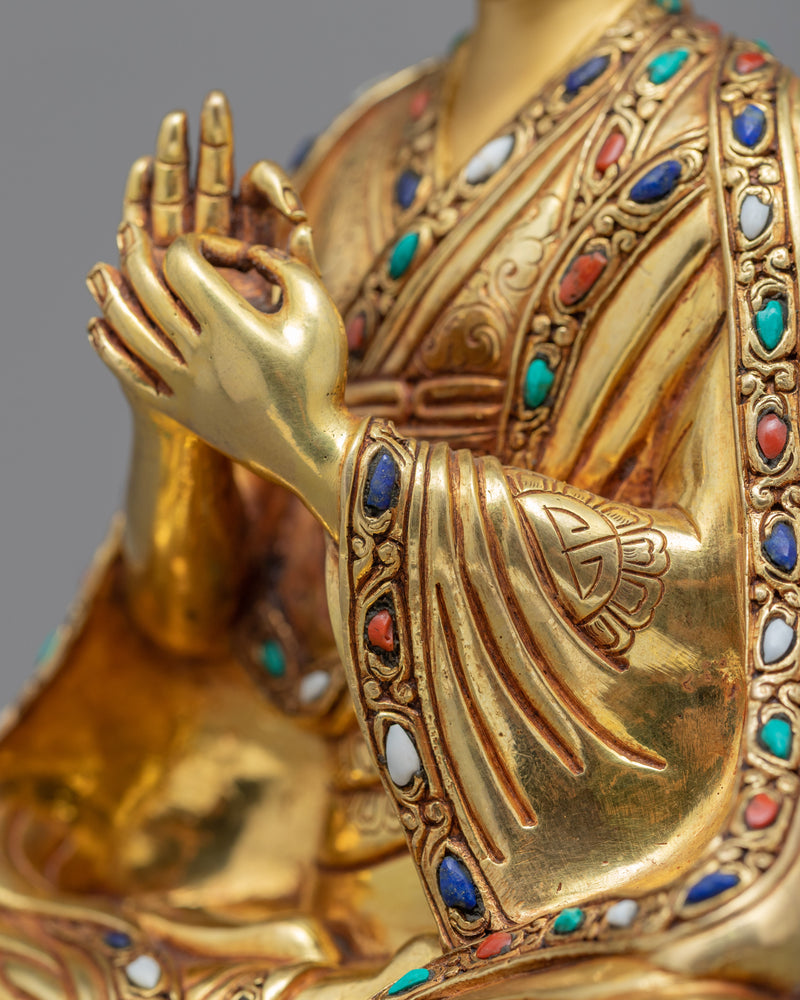 1st Karmapa Statue | Tibetan Buddhist Master